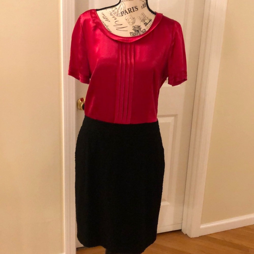 BLACK & PINK SUMMER DRESS MADE BY DKNY